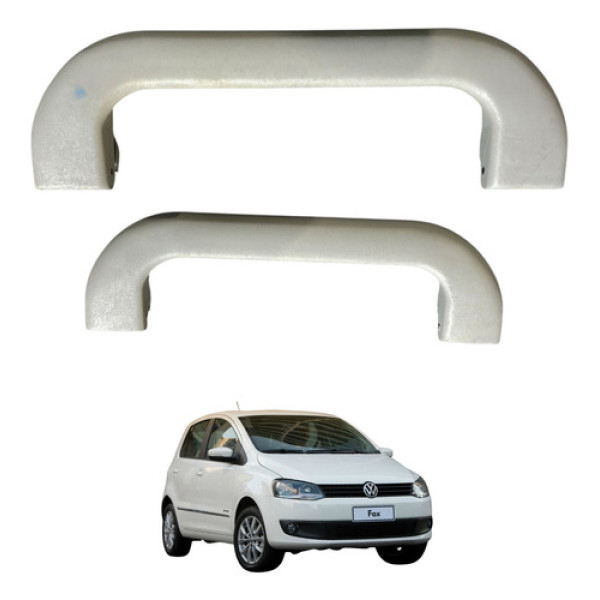 Kit Alça Puxador De Segurança Pqp Vw Fox 2011 Original Usado