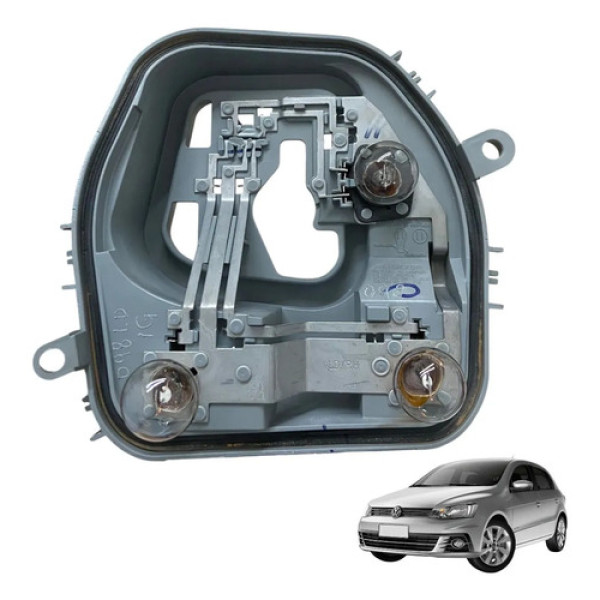 Circuito Soquete Lanterna Direita Vw Gol G8 2020 Original Direito/passageiro 01