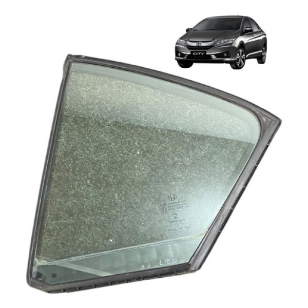 Vidro Fixo Traseiro Esquerdo Honda City Dx 2009 2011 2014