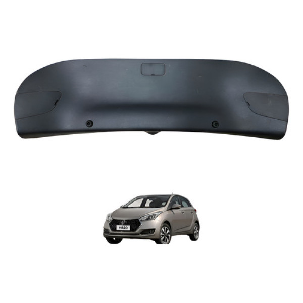 Acabamento Interno Tampa Traseira Hyundai Hb20 Original Preto