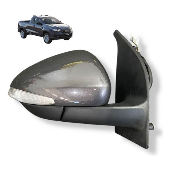 Retrovisor Elétrico Direito C/ Pisca Fiat Strada 2020 2024