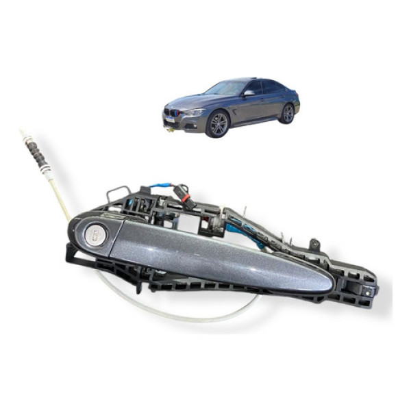 Maçaneta Externa Dianteira Esquerda Bmw 320i 2015 2017 Usado Dianteira