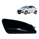 Maçaneta Interna Traseira Direita Hyundai Hb20 Comfort 1.0 Preto Traseira