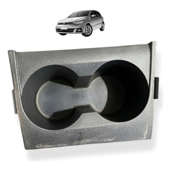 Porta Copos Console Vw Gol Saveiro Voyage G7 2018 5u1858569 Preto