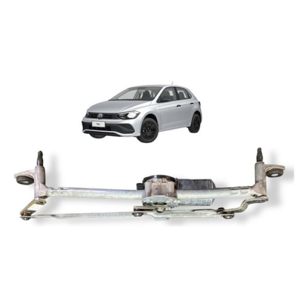Motor Limpador Para-brisa C/ Galhada Vw Polo Track 2023 2024