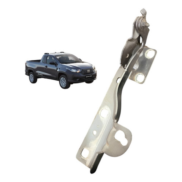 Dobradiça Direita Braço Capo Fiat Strada 2021 2023 21544