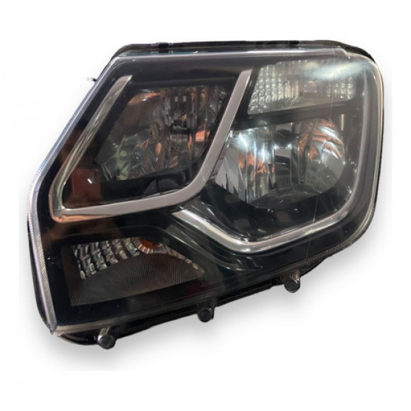 Farol Lado Esquerdo Renault Duster 2015 2020 Original Usado