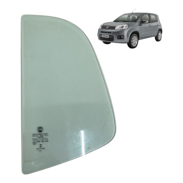 Vidro Fixo Traseiro Esquerdo Fiat Uno Vivace 2013 Original