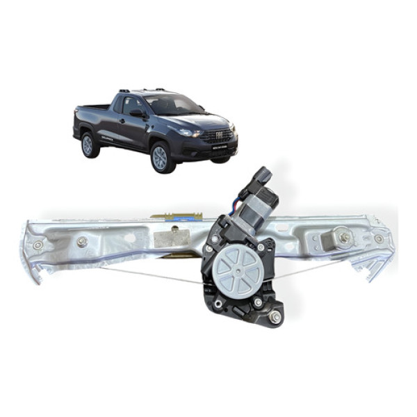 Máquina Vidro Elétrico Dianteiro Direito Fiat Strada 2021