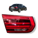 Lanterna Esquerda Tampa Traseira Bmw 320i 2015 2017 Original Esquerdo/motorista Vermelho