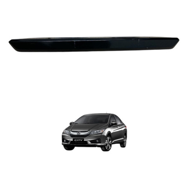 Friso Tampa Traseira Honda City 2010 74890tm0 Original Preto
