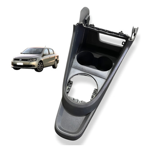 Console Central Porta Copos Vw Voyage Saveiro Gol G6 G7
