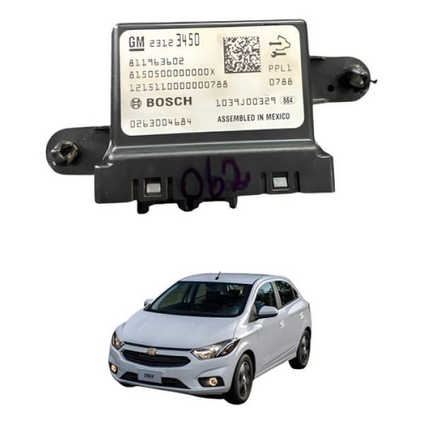 Módulo Sensor Estacionamento Gm Onix Prisma 2013 2017 Usado Preto