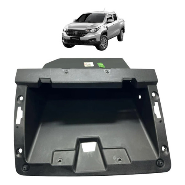 Caixa Porta Luvas Fiat Strada Endurance  2020/2021 Original Preto
