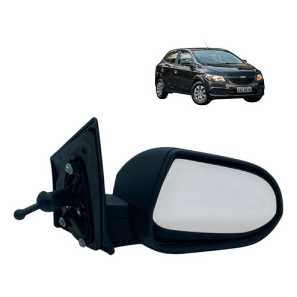 Retrovisor Manual Do Lado Direito Chevrolet Onix Original