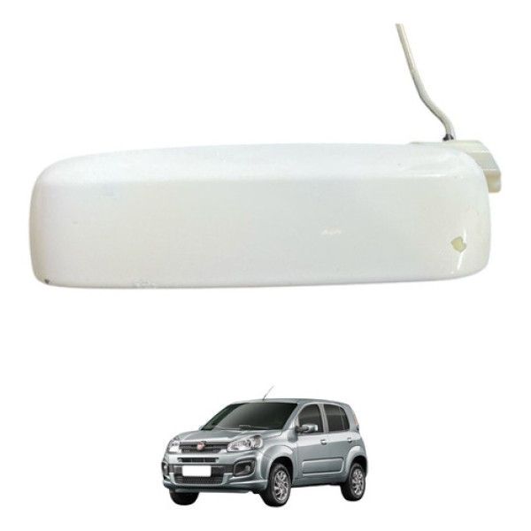 Maçaneta Externa Esquerda Fiat Uno 2013 Original Usado