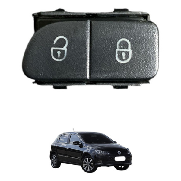 Botão Interruptor Trava Destrava Porta Vw Gol 2013 Usado