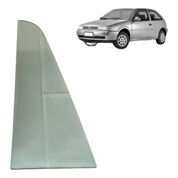 Vidro Lateral Fixo Traseiro Esquerdo Vw Gol G2 1998 1999