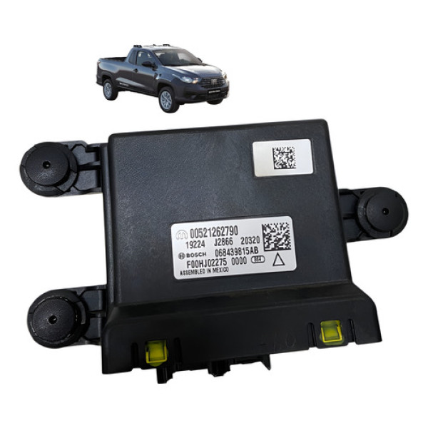 Módulo Sensor Estacionamento Fiat Strada 1.3 2021 2022 2023 Preto