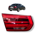 Lanterna Esquerda Tampa Traseira Bmw 320i 2015 2017 Original Esquerdo/motorista Vermelho