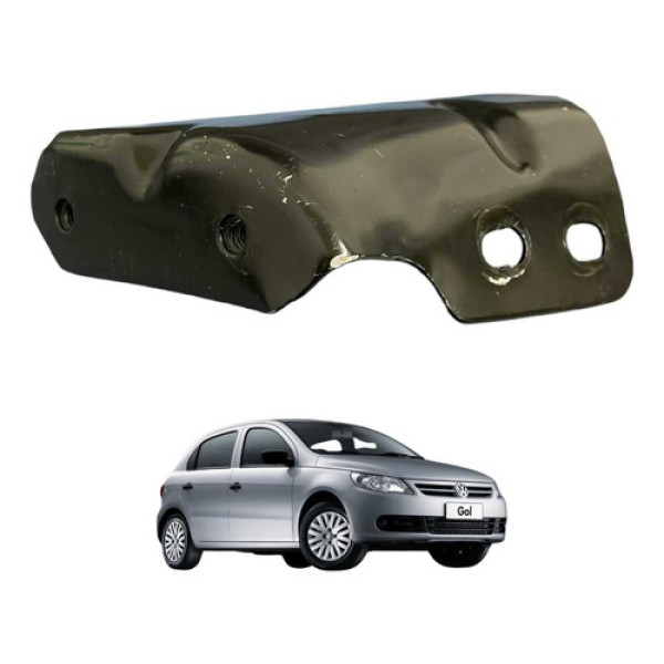 Suporte Paralama Lado Direito Vw Gol G5 2009 Original Usado Preto
