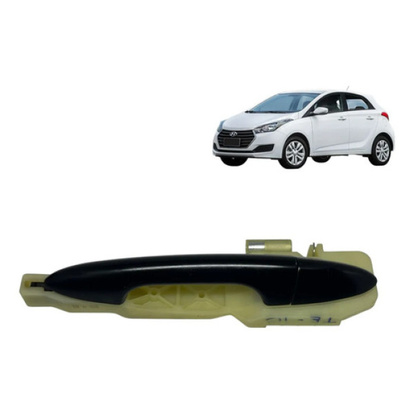 Maçaneta Externa Traseira Esquerda Hyundai Hb20 Comfort 1.0 Preto Traseira