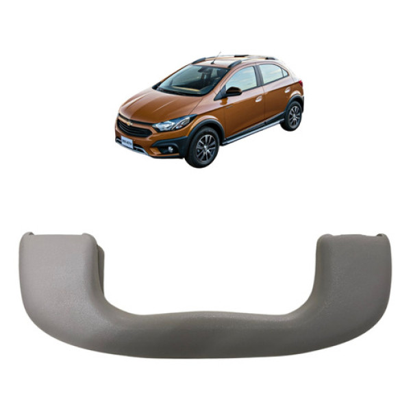 Alça Teto Pqp Chevrolet Onix 2018 2019 Original Bege