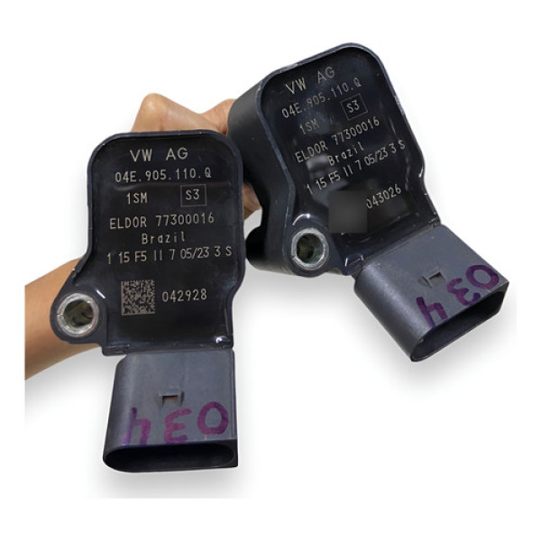 Kit 2 Bobina Ignição Vw Saveiro Fox Gol Up Original Usado