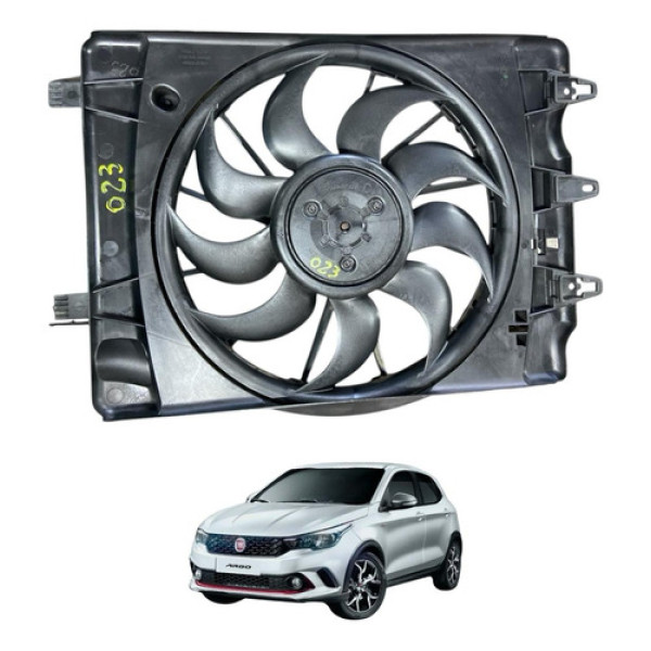 Ventoinha Com Defletor Fiat Argo 2018 1.3 Usado Original