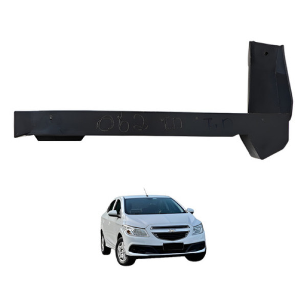 Guia De Vidro Porta Traseiro Direita Gm Prisma 2014 Original Preto