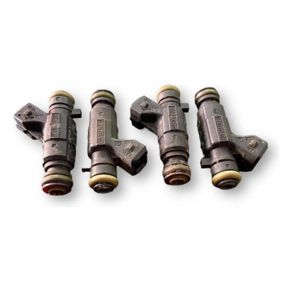 Kit 4 Bicos Injetor Vw Saveiro 2011 0280156403 Original