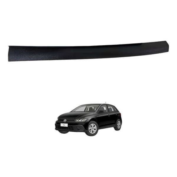 Acabamento Coluna Direita Vw Polo Track 2022 2025 Original Preto
