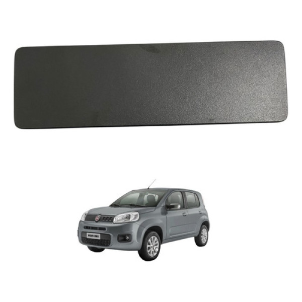 Tampa Falsa Rádio Painel Central Fiat Uno 2015 Original Preto