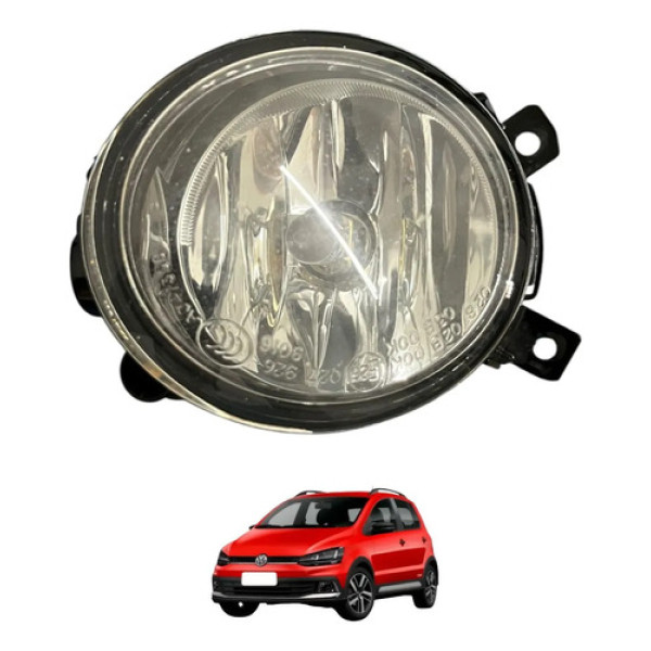 Farol Milha Auxiliar Neblina Vw Fox 2017 5z0941700a Original Transparente