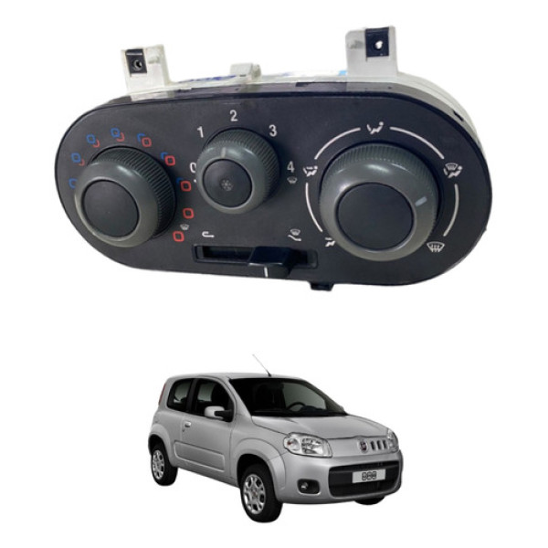 Comando Ar Condicionado Fiat Uno Vivace 2012 Original Usado