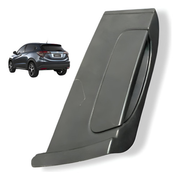 Maçaneta Externa Traseira Esquerda Honda Hrv 2016 2017 2018 Preto