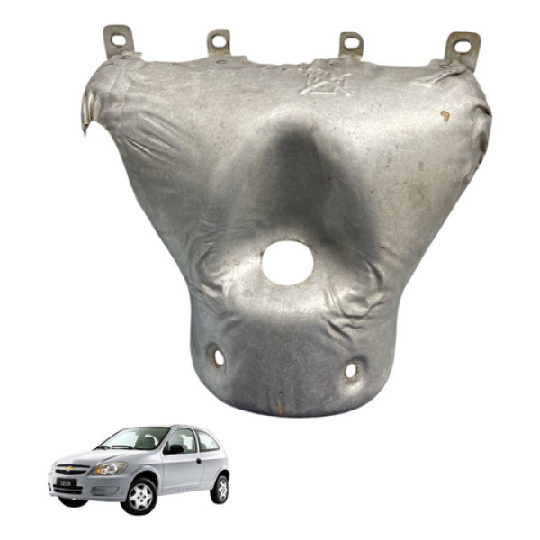 Defletor Coletor De Calor Escapamento Gm Celta 2010 Original