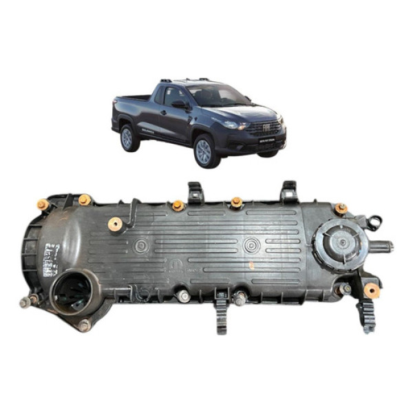 Tampa De Válvula 1.3 8v Fiat Strada 2020 2021 2023 46340478 Preto