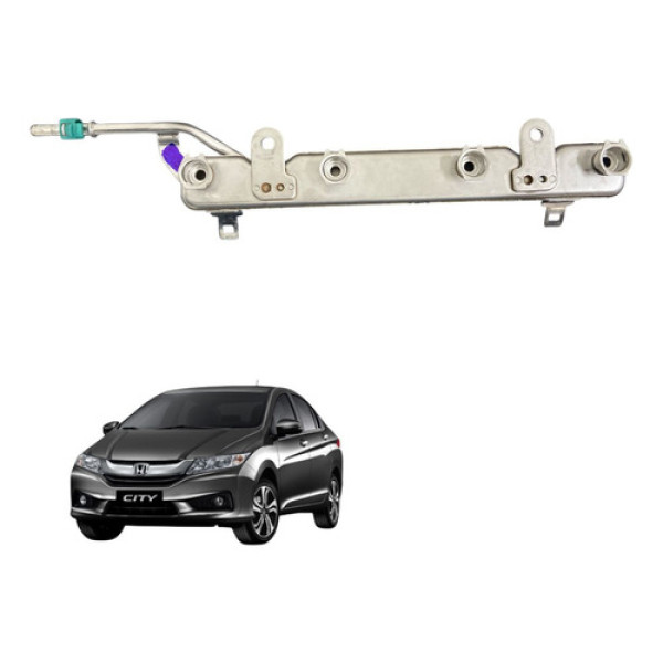 Flauta Bico Injetor Honda City 2013 2014 2015 Original