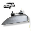 Macaneta Externa Diant Esq Renault Sandero 2016 Original Preto Dianteira