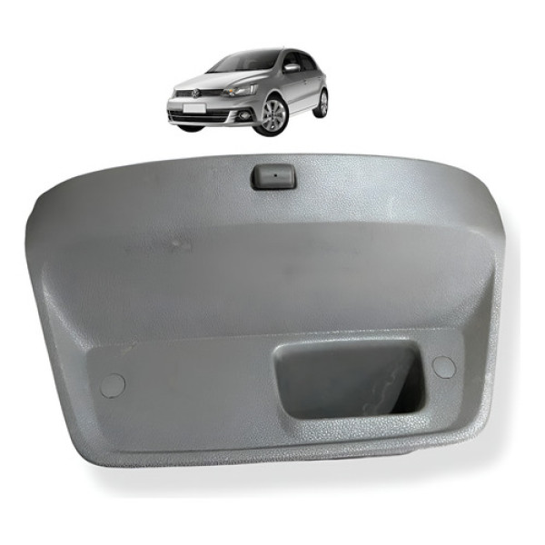 Moldura Tampa Traseira Porta Malas Vw Gol G7 2018 5u6867601b Preto