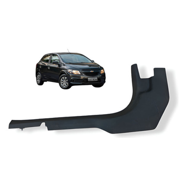 Soleira Porta Dianteira Esquerda Gm Onix 2016 2019 52056743 Preto