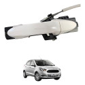 Maçaneta Externa Porta Traseira Esquerda Ford Ka 2013 2018 Branco