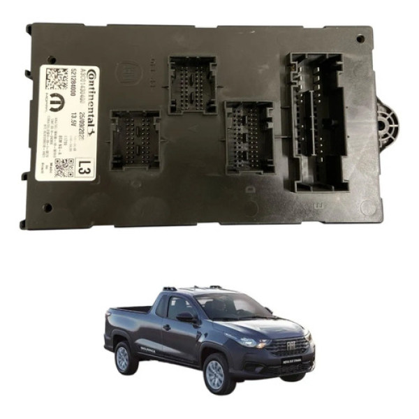 Módulo Central Conforto Fiat Strada 2020 521284000 Original