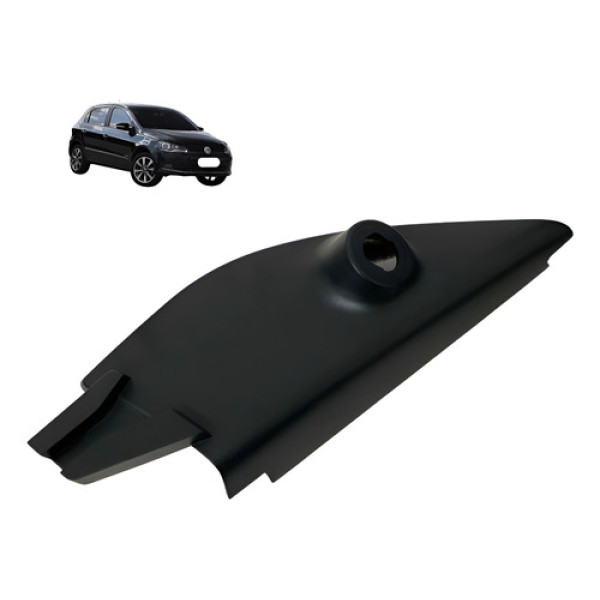 Acabamento Interno Retrovisor Direito Vw Gol 2018 Original Preto