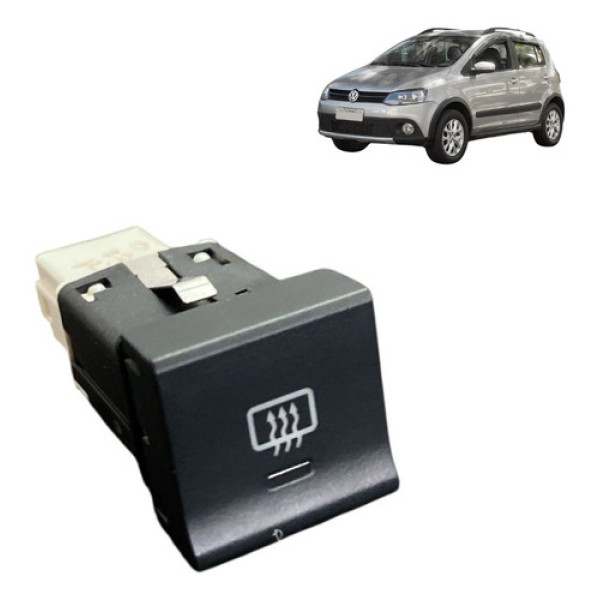 Botão Desembaçador Traseiro Vw Crossfox 2014 Original Usado