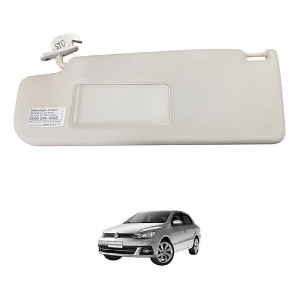 Quebra Sol Com Espelho Ld Esquerdo Vw Gol Voyage Original