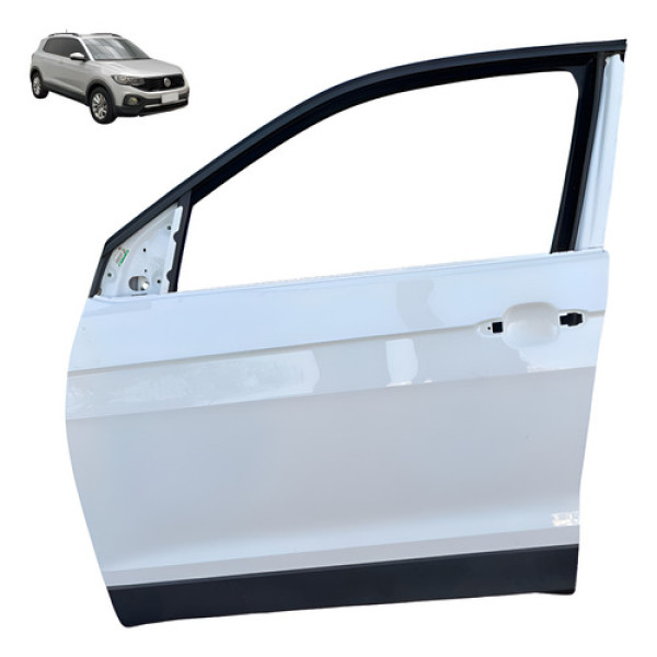 Porta Dianteira Esquerda Vw T-cross 2020 2021 2022 Usado Dianteira Esquerdo