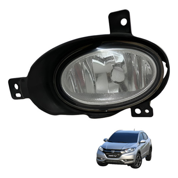 Farol De Milha Neblina Direito Honda Hr-v 2015 Original Preto