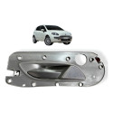 Maçaneta Interna Dianteira Esquerda Fiat Punto 2008 Original Dianteira Cinza-escuro